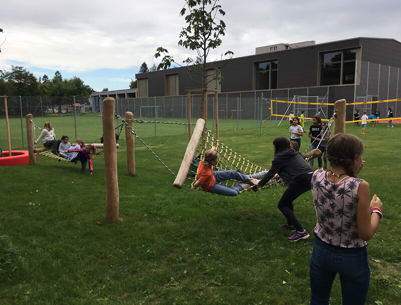 Hängematten Spielplatz